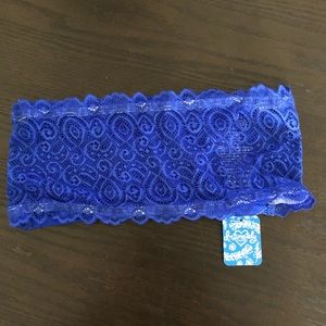Free People Seamless & Lace Bandeau Size M/L NWT